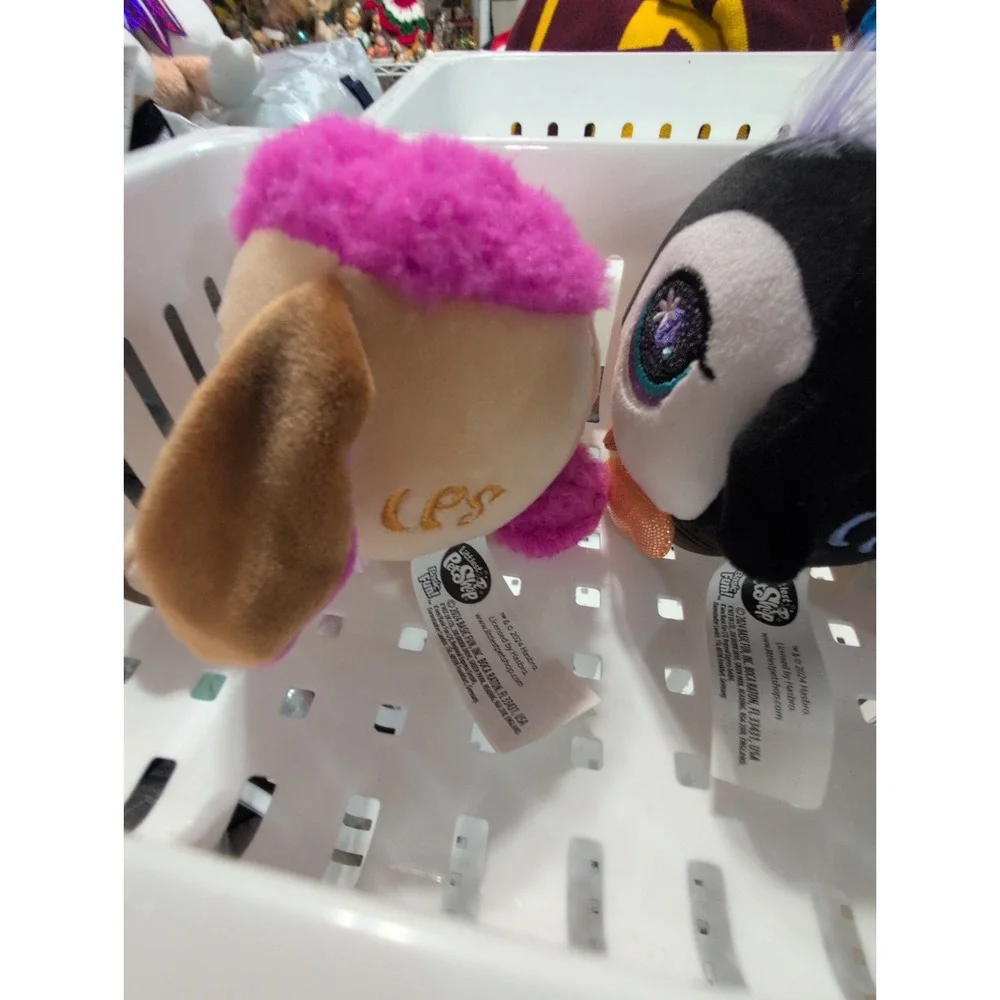 LPS Littlest Pet Shop Surprise Plush Lot of 4 Friends